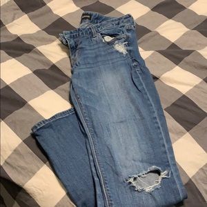 Express distressed jeans